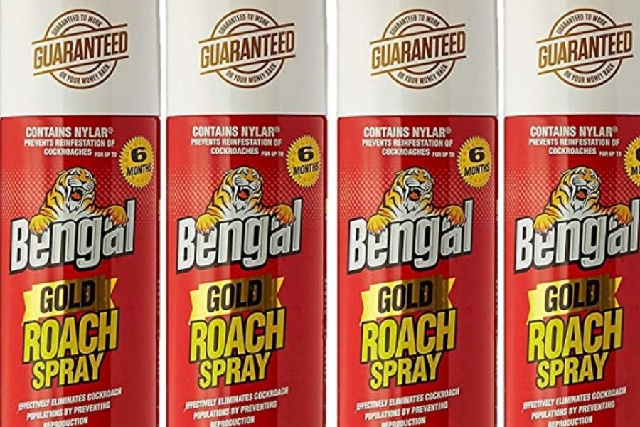 How to use Bengal roach spray