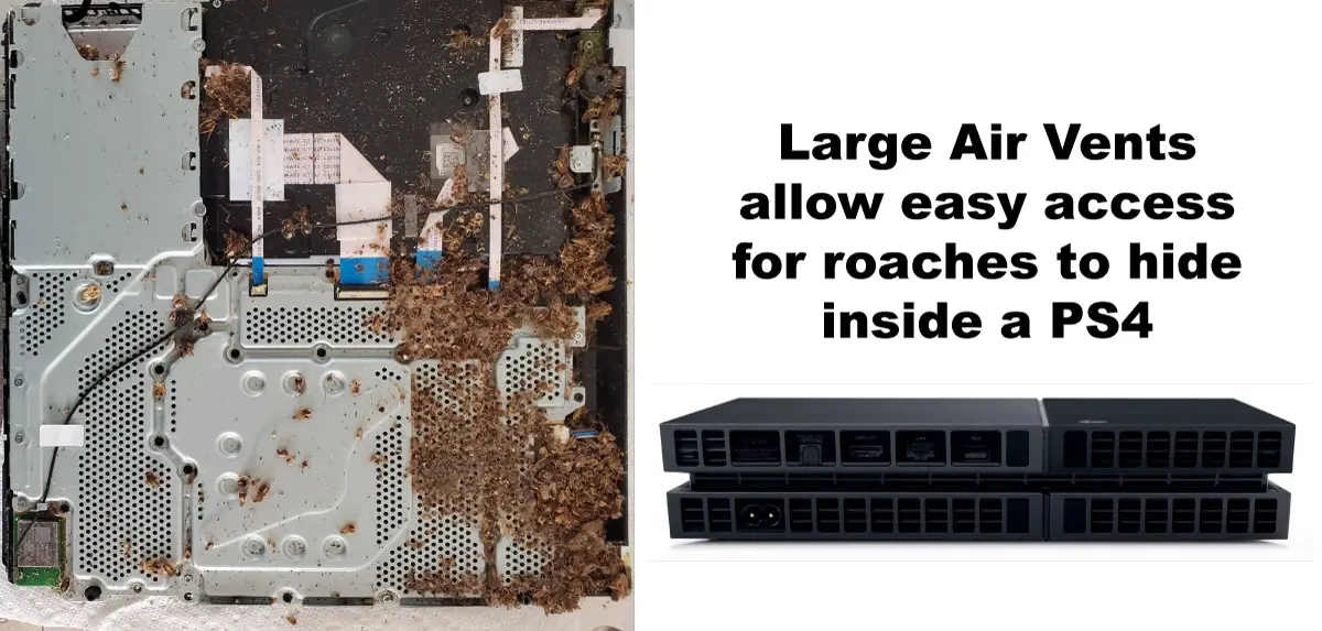 How to Get Roaches Out of PS4? (Do this FIRST!) APB